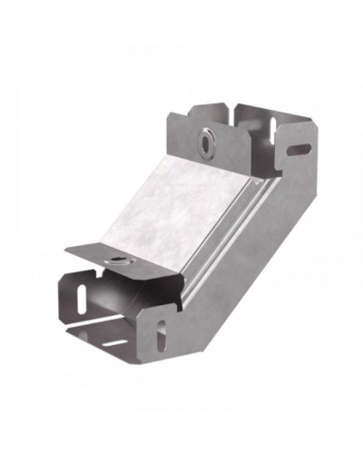 Угол вертикальный внутренний 90 градусов с крышкой Стандарт 100х50 Промрукав (PR16.0445) в Домодедово Аксессуары для кабель-канала Pintop.ru