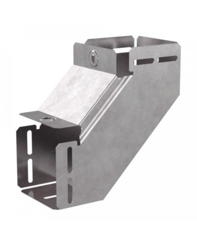 Угол вертикальный внутренний 90 градусов с крышкой Стандарт 100х100 Промрукав (PR16.0526) в Домодедово Аксессуары для кабель-канала Pintop.ru