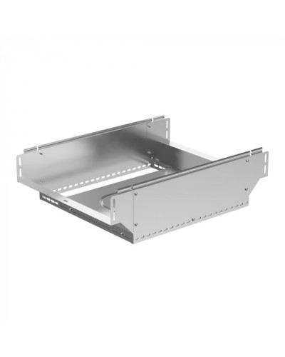 Ответвитель Т-образный вертикальный Стандарт INOX (AISI 304) 500х100 Промрукав (PR16.2735) в Домодедово Аксессуары для лотков Pintop.ru