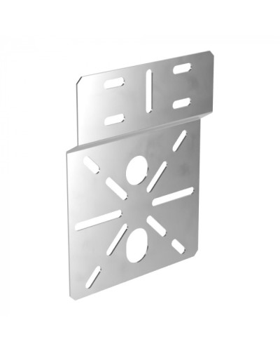 Монтажная пластина для ЭМК Стандарт INOX (AISI 304) 195х150 Промрукав (PR16.3811) в Домодедово Аксессуары для лотков Pintop.ru