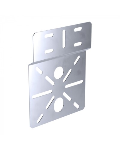 Монтажная пластина для ЭМК Стандарт INOX (AISI 316) 195х150 Промрукав (PR16.3813) в Домодедово Аксессуары для лотков Pintop.ru