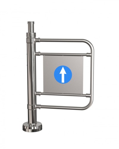 Калитка электромеханическая Ростов-Дон Ростов-Дон К32М-230 ХРОМ (без дуги) (0910-01) в Домодедово Калитки Pintop.ru