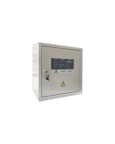 Шкаф управления адресный Рубеж ШУН/В-15-03-ПЧ-R3 IP54 в Домодедово Адресная система пожарной сигнализации РУБЕЖ Pintop.ru