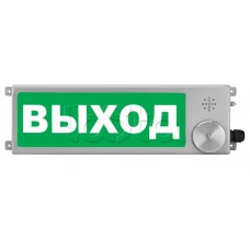 Взрывозащищенный пожарный оповещатель (световое табло) Спектрон ТСВ-Exi-Прометей 12-36В "Выход"