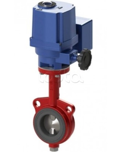 Затвор дисковый с электроприводом Спецавтоматика Затвор дисковый с электроприводом Зт 100/1,6(Э220М)-Ф.УЗ.1-АН-100 в Домодедово Устройства пуска водяного пожаротушения Pintop.ru