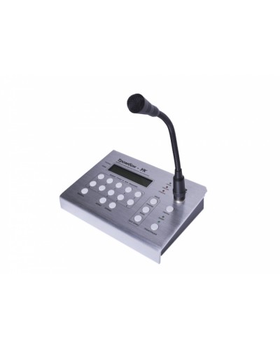 Консоль микрофонная удалённая многозонная Тромбон УК в Домодедово Система оповещения и трансляции Pintop.ru