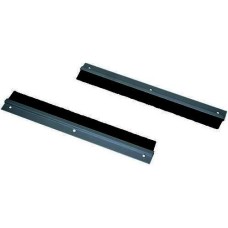 Ввод щеточный 19", 1U для настенных, напольных шкафов (черный) TLK-BRSH-1U-BK