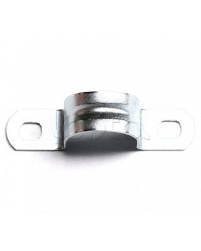 Держатель оцинкованный двусторонний д.63мм 53362ДКС в Домодедово Держатели, клипсы, скобы Pintop.ru