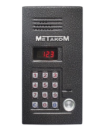 Блок вызова домофона Метаком MK2012-TM4E в Домодедово Блоки вызова многоабонентные Pintop.ru