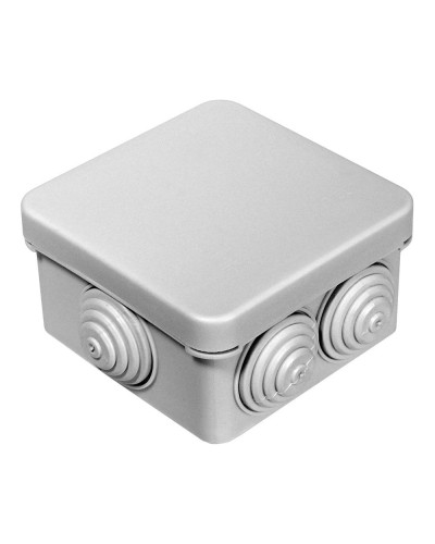 Коробка распределительная 40-0210м для о/п безгалогенная (HF) 80х80х40 (8шт/уп) Промрукав (40-0210м) в Домодедово Распределительные коробки Pintop.ru