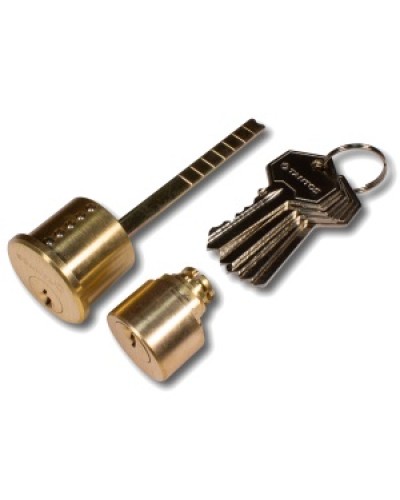 Цилиндр в комплекте с 5 ключами Tantos Цилиндр для TS-EL2369ST в Домодедово Электромеханические замки Pintop.ru