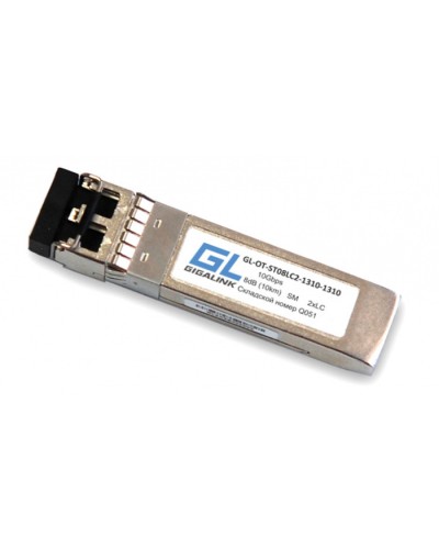SFP+ модуль CWDM Gigalink GL-OT-ST10LC2-1290-CWDM в Домодедово Модули SFP/XFP/GBIC Pintop.ru