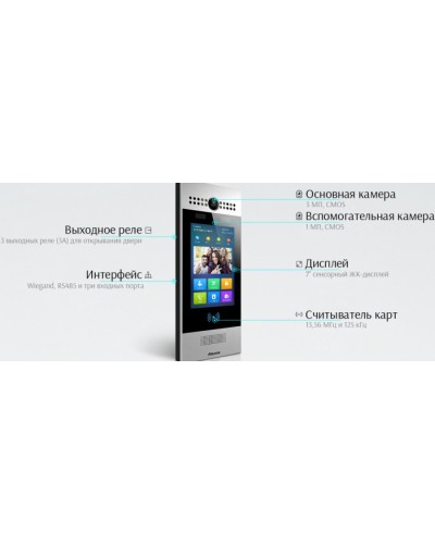 IP вызывная панель Akuvox R29C-B_IW в Домодедово Вызывные IP панели Pintop.ru