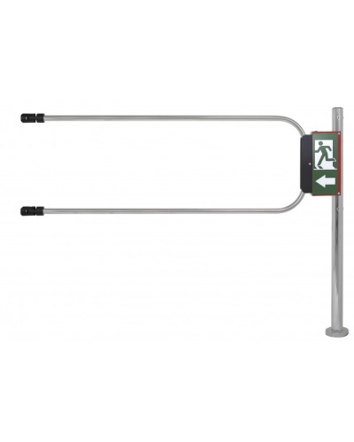 Smartec ST-GR014EC-CR - Калитка аварийного выхода с электромагнитом, хромированная, в комплекте стойка 1000 х D50 мм и створка 1400 х D25 мм. в Домодедово Калитки Pintop.ru