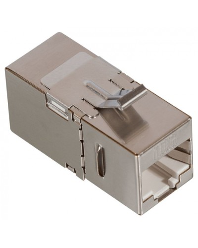 Повторитель портов RJ-45, экранированный, 90 градусов, кат.6A, формата Keystone LANMASTER LAN-KCP45S6A/90 в Домодедово Проходные адаптеры Pintop.ru