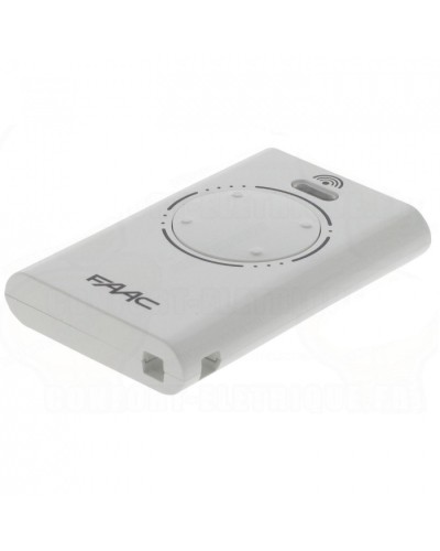 Брелок-передатчик 4-канальный Faac 787010 (белый) в Домодедово Устройства радиоуправления для шлагбаумов и автоматики Pintop.ru