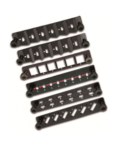 Панель адаптерная на 6 SC/12 LC адаптеров с угловой установкой для кросса LAN-FOB10-1P LANMASTER LAN-FP10-6SC/A в Домодедово Аксессуары для стоек и шкафов Pintop.ru