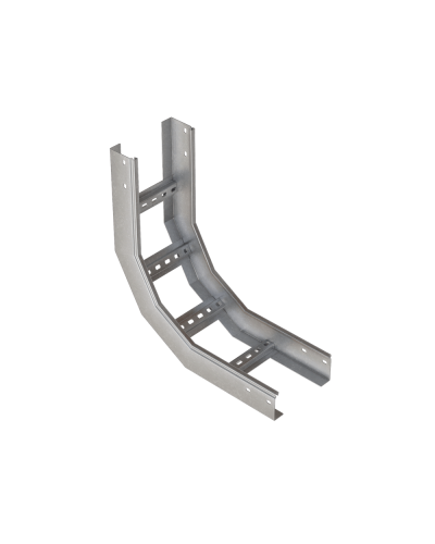 Угол лестничный вертикальный внутренний 90 гр. 80х500х1,5 мм N КМ-профиль (LNL90-80-500-1.5 N) в Домодедово Аксессуары для лотков Pintop.ru