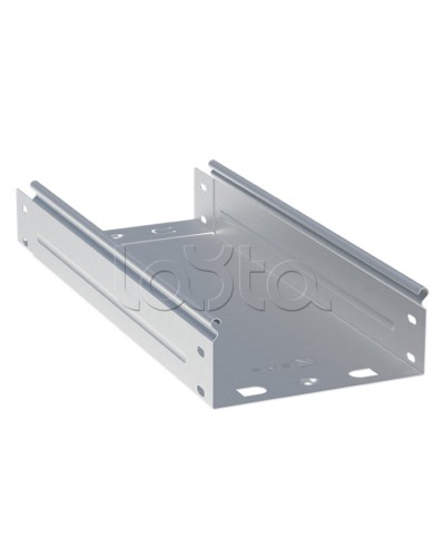 Лоток неперфорированный 80х300x2000-0,8 мм EKF (L8030000x2) в Домодедово Кабельные лотки Pintop.ru