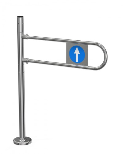 Калитка Ростов-Дон К11М лв ХРОМ (без дуги) Ростов-Дон в Домодедово Калитки Pintop.ru