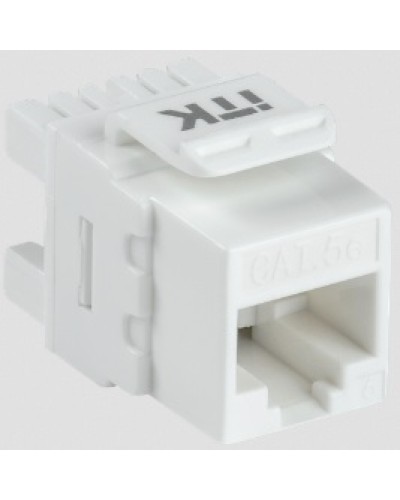 ITK Модуль Keystone Jack кат.5E UTP 110 IDC 180град (CS1-1C5EU-12) в Домодедово Модули Keystone Pintop.ru