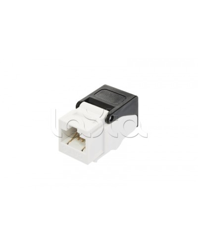 Модуль Keystone Jack RJ-45 категория 6 неэкранированный NIKOMAX NMC-KJUE2-NT-WT в Домодедово Модули Keystone Pintop.ru