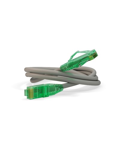 Патч-корд U/UTP Hyperline PC-LPM-UTP-RJ45-RJ45-C6a-1.5M-LSZH-GY в Домодедово Патчкорды (медные) Pintop.ru