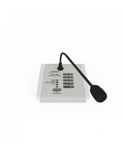 Микрофон всенаправленный Sonar SRM-400 в Домодедово Система оповещения и трансляции Sonar Pintop.ru