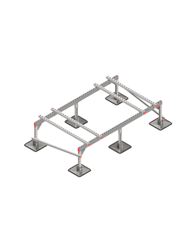 Опорная конструкция для установки оборудования TECHNORAPTOR STEELFOOT 2000х1200 HD КМ-профиль (KM-TR-STF-SSEI-2000-1200 HD) в Домодедово Системы видеонаблюдения Pintop.ru