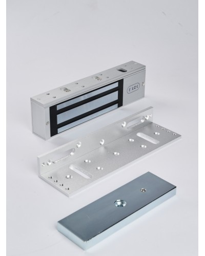 R-Lock RL-EML500-L0S - Электромагнитный замкок, 500кг, DC12/24B, цвет серебристый сатинированный алюминий RAL 7047 в Домодедово Электромагнитные замки Pintop.ru