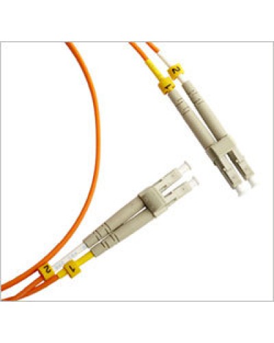 Патч-корд оптический LSZH, дуплексный, LC/PC-LC/PC, MM 50/125, 1м LANMASTER LAN-2LC-2LC/OM2-1.0 в Домодедово Патч-корды и пигтейлы Pintop.ru