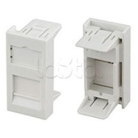 Вставка для 1 модуля формата Keystone Jack Hyperline SIP2-1K-M45-22.5