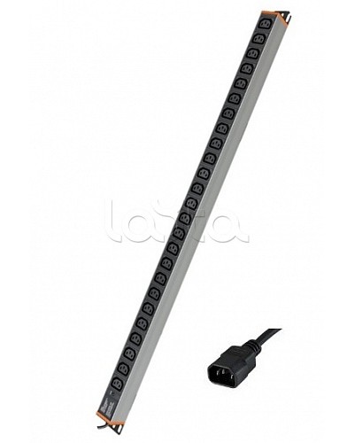 Блок распределения питания вертикальный для 19 шкафов DKC R5VIEC24PIC14 в Домодедово Аксессуары для стоек и шкафов Pintop.ru