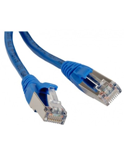 Патч-корд F/UTP Hyperline (PC-LPM-STP-RJ45-RJ45-C5e-20M-LSZH-BL) в Домодедово Патчкорды (медные) Pintop.ru