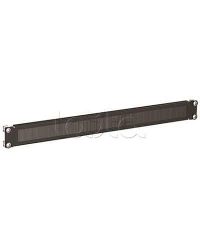 Ввод кабельный с щеточным буртиком 19, 1U DKC (R5SPZ191HE) в Домодедово Аксессуары для стоек и шкафов Pintop.ru