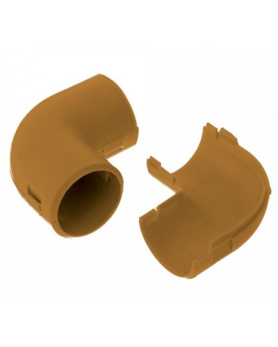 Соединитель угловой разборный бук д32 (30шт/300шт уп/кор) Промрукав (PR13.0286) в Домодедово Повороты, муфты, тройники Pintop.ru