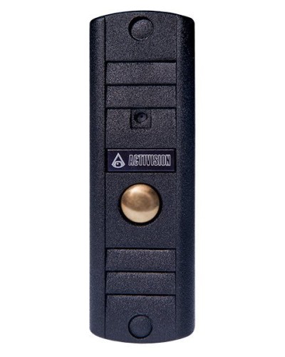 Видеопанель вызывная накладная антивандальная на 1 абонента Activision AVP-508 (PAL, черный) в Домодедово Вызывные видеопанели малоабонентные Pintop.ru