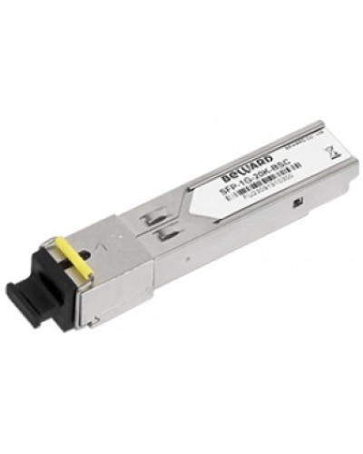 парный низковольтный оптический одномодовый одноволоконный приёмопередатчик форм-фактора SFP Beward SFP-1G-20K-BSC в Домодедово Системы видеонаблюдения Pintop.ru