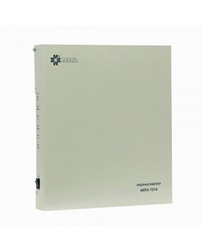 Медиаконвертер МЕТА 7314 в Домодедово Система оповещения и трансляции Мета Pintop.ru