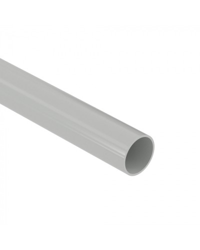Труба глад. ПВХ 25 мм лёгкая серый (40 м) DKC (62925R) в Домодедово Гладкая труба Pintop.ru
