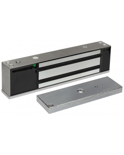 Smartec ST-EL523DLW-SS - Электромагнитный замок, уличное исполнение, СИД, датчик положения двери, IP68, нержавеющая сталь, усилие 520-540 кг. в Домодедово Электромагнитные замки Pintop.ru