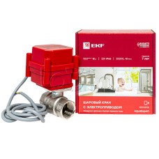 AquaExpert 220V Шаровой кран с электроприводом 3/4 дюйма EKF EKF (AquaExpert-valve-3/4)