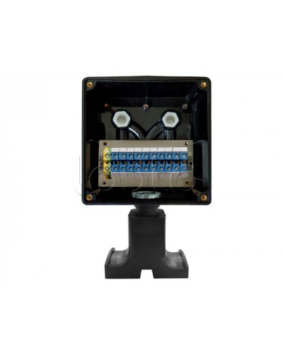 Магнито-Контакт КСГК-3 АЯКС IP66 с кронштейном опорой для крепления на трубу в Домодедово Распределительные коробки Pintop.ru