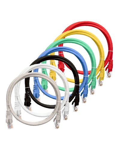 Шнур коммутационный 2хRJ45/8P8C U/UTP кат.5е (NMC-PC4UD55B-050-GN) NIKOMAX (5 м) в Домодедово Патчкорды (медные) Pintop.ru