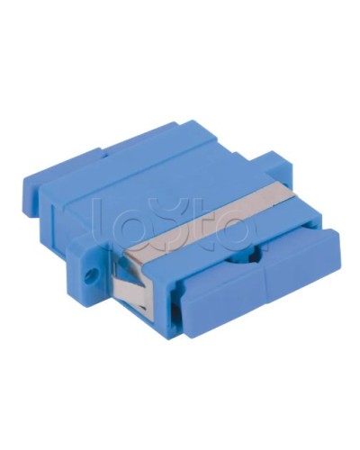 Проходной адаптер SC-SC, (SM/MM), UPC, (Duplex) ITK FC1-SCUSCU2C-SM в Домодедово Проходные адаптеры и розетки оптические Pintop.ru