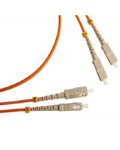 Патч-корд оптический LSZH, дуплексный, SC/UPC-SC/UPC, SM, 1м LANMASTER LAN-2SC-2SC/SU-1.0 в Домодедово Патч-корды и пигтейлы Pintop.ru