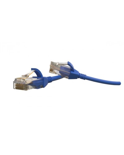 Патч-корд U/UTP Hyperline (PC-LPT-UTP-RJ45-RJ45-C6-3M-LSZH-BL) в Домодедово Патчкорды (медные) Pintop.ru