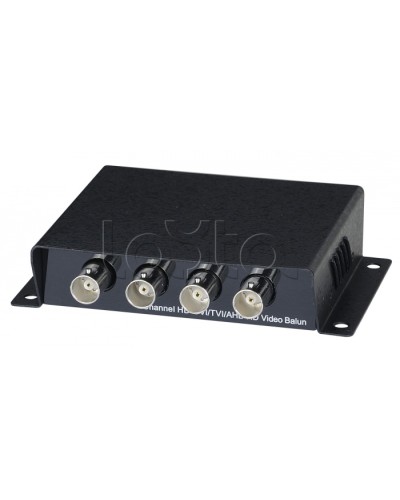 Приемопередатчик пассивный 4-канальный, HDCVI/TVI/AHD, по витой паре SC&T TTP414HD в Домодедово Видеоусилители, Модуляторы, Делители Pintop.ru