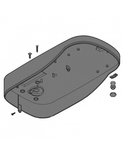 Основание корпусаV900E Came 119RIE144 в Домодедово Запчасти для шлагбаумов и автоматики Pintop.ru