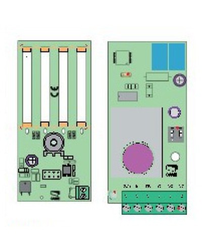 Плата RX DIW01 DBC01 Came 119RIR252 в Домодедово Запчасти для шлагбаумов и автоматики Pintop.ru